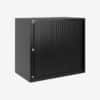 Bisley essentials tambour cupboard 693h 800w black body black doors &bull; hse store