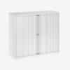Bisley eurotambour roller shutter cupboard 1030h 1200w trafficwhite &bull; hse store