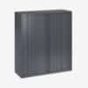 Bisley eurotambour roller shutter cupboard 1330h 1200w anthracitegrey &bull; hse store
