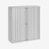 Bisley eurotambour roller shutter cupboard 1330h 1200w lightgrey &bull; hse store
