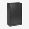 Bisley eurotambour roller shutter cupboard 1330h 800w black &bull; hse store