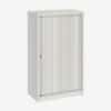 Bisley eurotambour roller shutter cupboard 1330h 800w chalk &bull; hse store