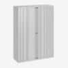 Bisley eurotambour roller shutter cupboard 1637h 1200w lightgrey &bull; hse store