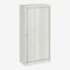 Bisley eurotambour roller shutter cupboard 1637h 800w chalk &bull; hse store