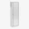 Bisley eurotambour roller shutter cupboard 1980h 600w trafficwhite &bull; hse store
