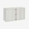 Bisley eurotambour roller shutter cupboard 695h 1200w chalk &bull; hse store