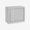 Bisley eurotambour roller shutter cupboard 695h 800w lightgrey &bull; hse store