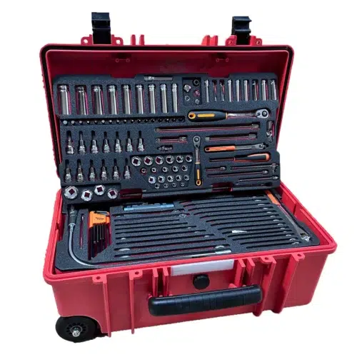 RBA3IN - Mechanic Hand Trolley Case with Insulated Tools - Metric Kit - Includes 194 Tools