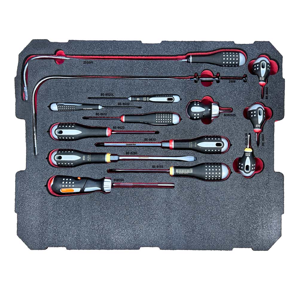 Rba3St - Mechanic Wheeled Tool Kit With Spare Foam - Metric Kit - Includes 149 Tools 2 Rba3st - mechanic wheeled tool kit with spare foam - metric kit - includes 149 tools - image 2