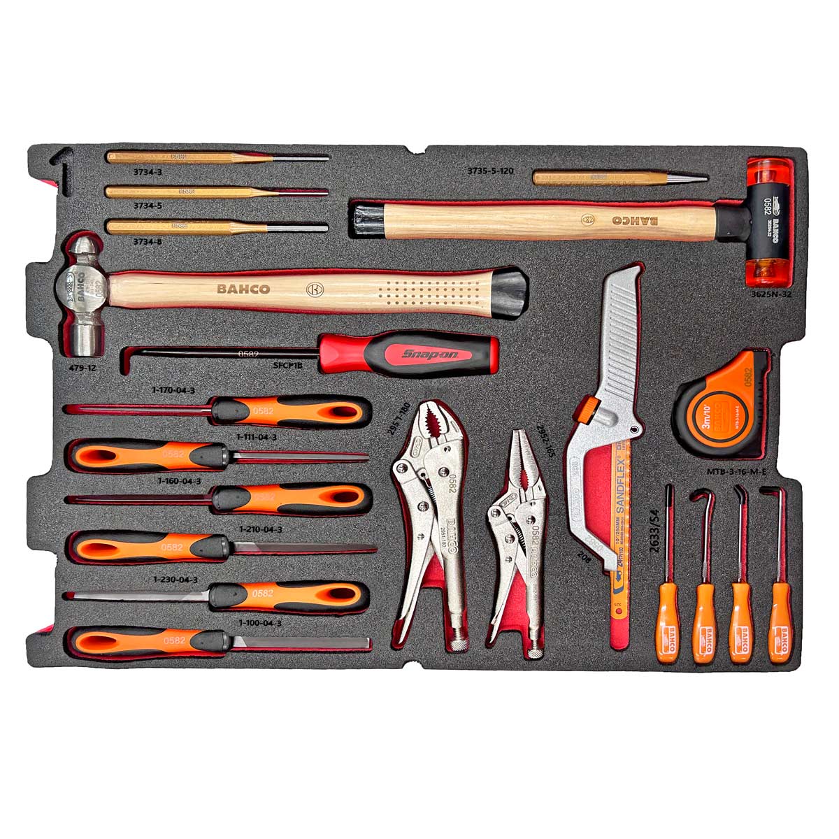 Rbi8100T® Boeing Kit With Push Point Technology – Imperial (Sae / Standard) Kit - Includes 199 Tools 2 Rbi8100t® boeing kit with push point technology – imperial (sae / standard) kit - includes 199 tools - image 2