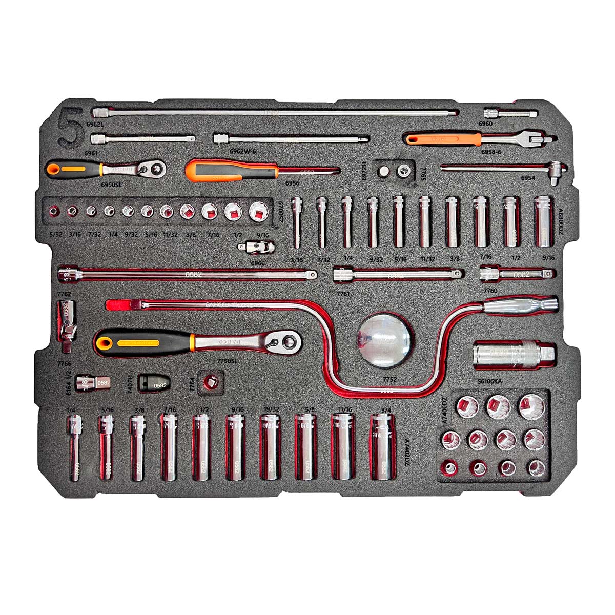 Rbi8100T® Boeing Kit With Push Point Technology – Imperial (Sae / Standard) Kit - Includes 199 Tools 6 Rbi8100t® boeing kit with push point technology – imperial (sae / standard) kit - includes 199 tools - image 6