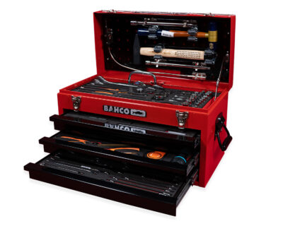 Rbi9000tm - aircraft mechanic metal step case - imperial (sae / standard) kit - includes 129 tools