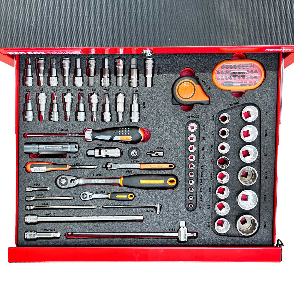 Rbi9290C - Aircraft Workshop Cabinet With Imperial (Sae / Standard) Tools 2 Rbi9290c - aircraft workshop cabinet with imperial (sae / standard) tools - image 2