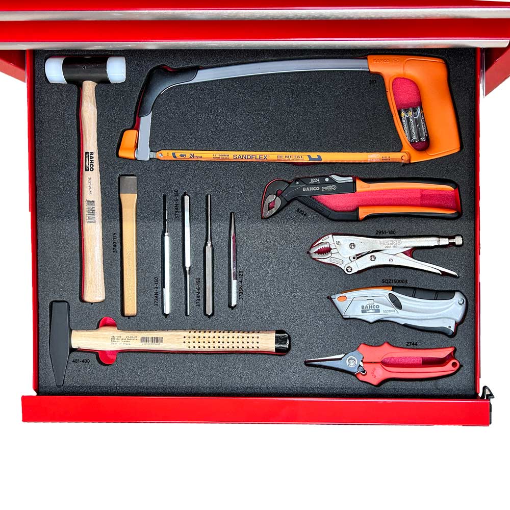 Rbi9290C - Aircraft Workshop Cabinet With Imperial (Sae / Standard) Tools 6 Rbi9290c - aircraft workshop cabinet with imperial (sae / standard) tools - image 6