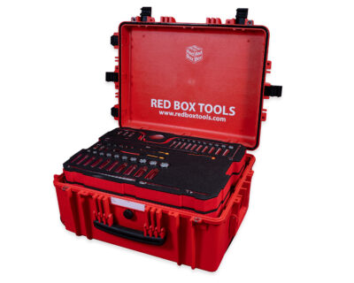 Rbi9400st - aircraft mechanic kit with spare foam layer - imperial (sae / standard) kit - includes 161 tools