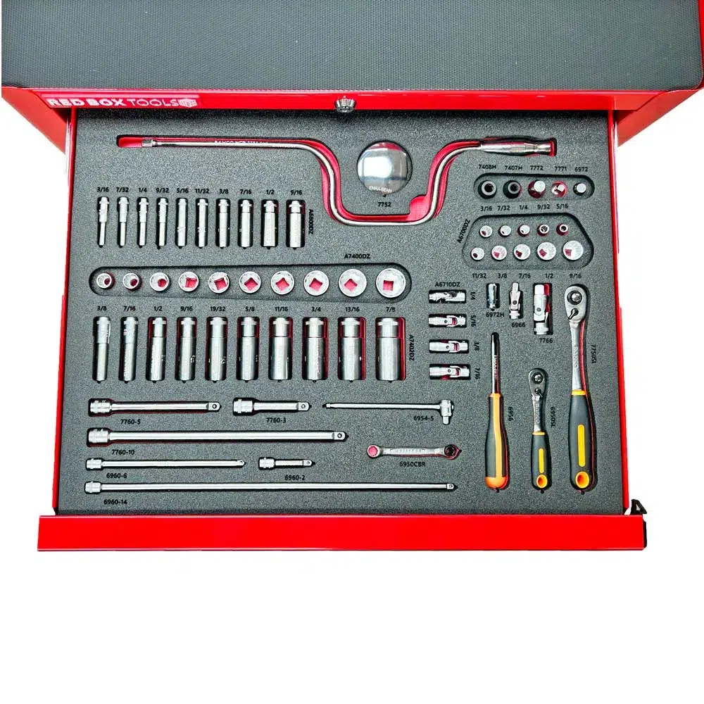 Rbi9500C - Aircraft Mechanic Kit With Imperial (Sae / Standard) Tools. In 8 Drawer Cabinet 2 Rbi9500c - aircraft mechanic kit with imperial (sae / standard) tools. In 8 drawer cabinet - image 2