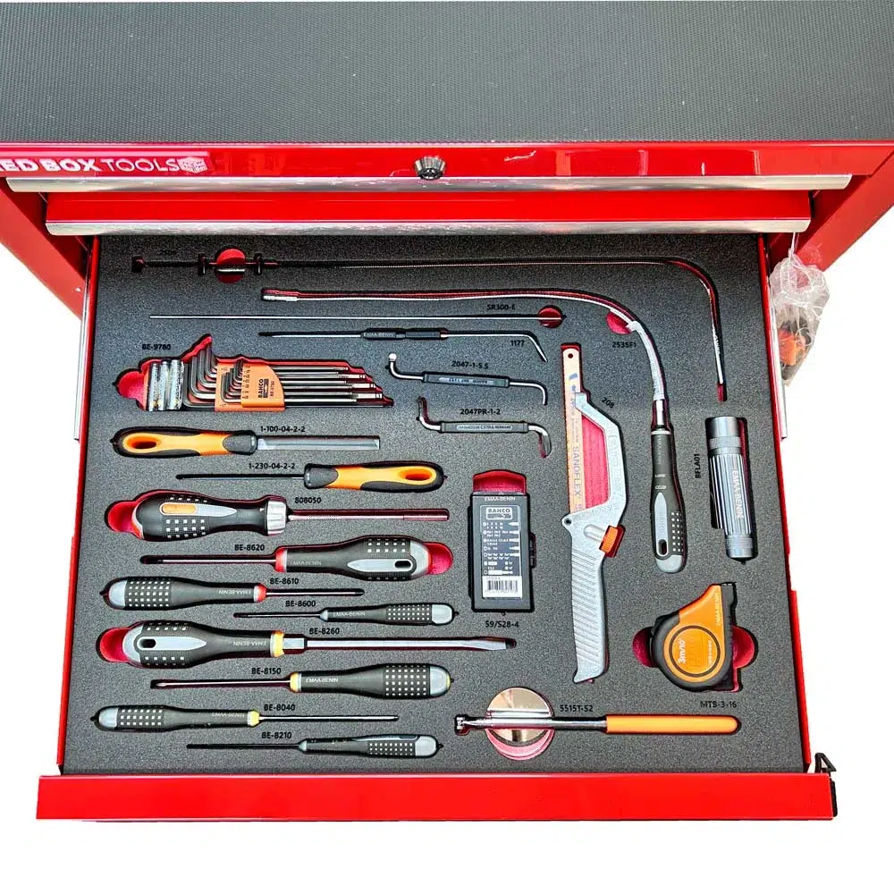 Rbi9500C - Aircraft Mechanic Kit With Imperial (Sae / Standard) Tools. In 8 Drawer Cabinet 4 Rbi9500c - aircraft mechanic kit with imperial (sae / standard) tools. In 8 drawer cabinet - image 4