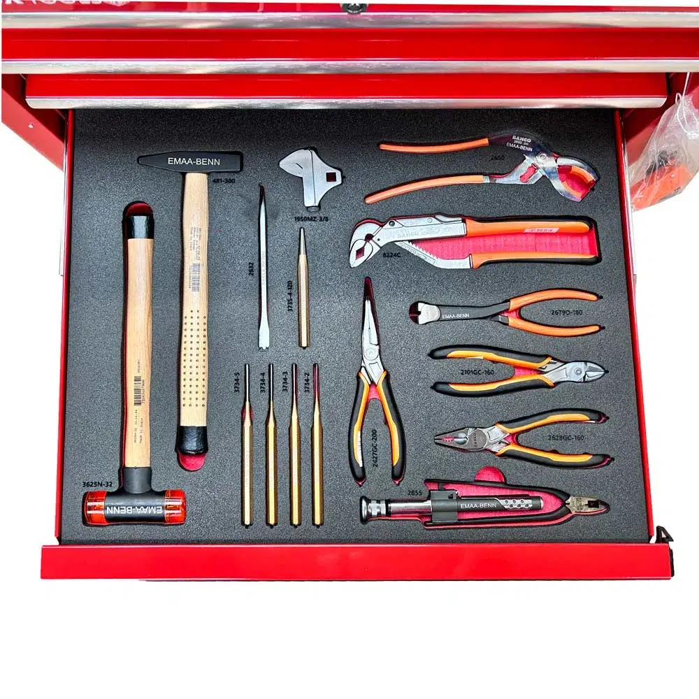 Rbi9500C - Aircraft Mechanic Kit With Imperial (Sae / Standard) Tools. In 8 Drawer Cabinet 5 Rbi9500c - aircraft mechanic kit with imperial (sae / standard) tools. In 8 drawer cabinet - image 5