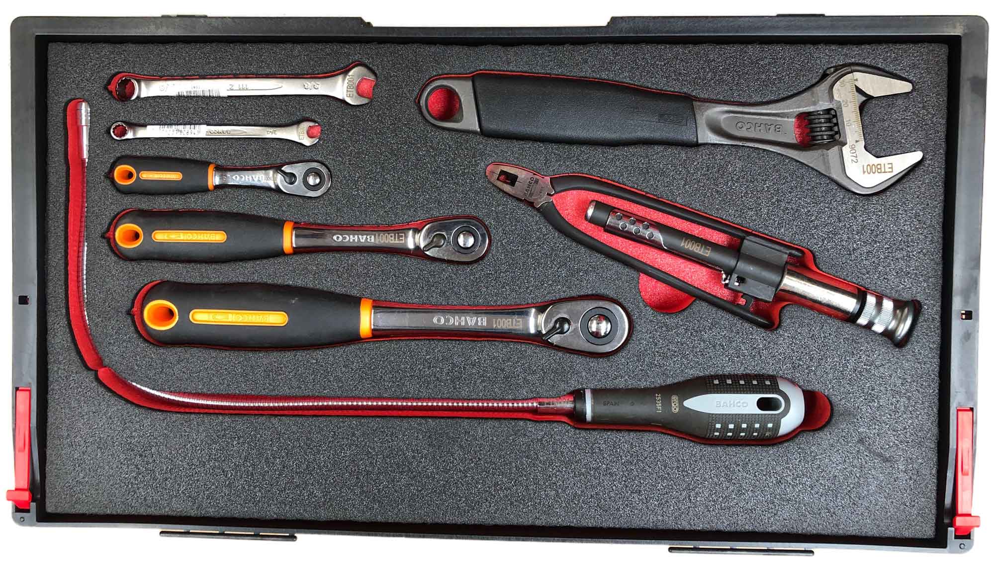 Rbt260Tdr - Aircraft General Inspection And Maintenance Kit (With Torque Wrench Set) In Drawer Case 5 Rbt260tdr - aircraft general inspection and maintenance kit (with torque wrench set) in drawer case - image 5