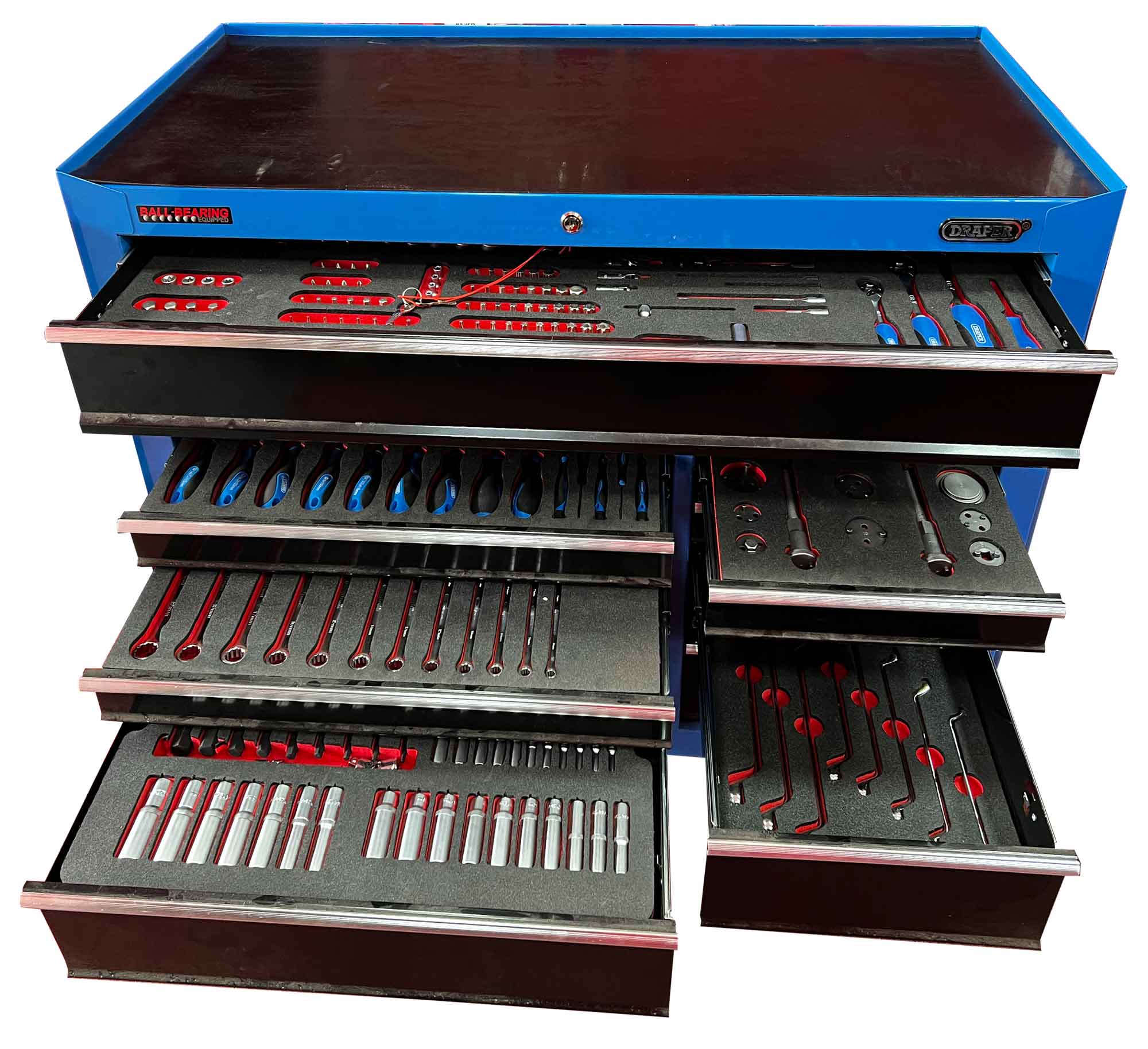 Rbtd3 – Automotive Wheeled Cabinet – Includes 506 Metric Tools 2 Rbtd3 – automotive wheeled cabinet – includes 506 metric tools - image 2