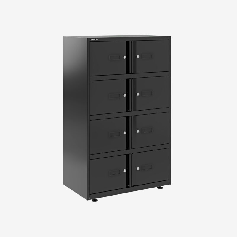 Bisley essentials lodge – 8 door locker bank – 800w x 1300h - image 6