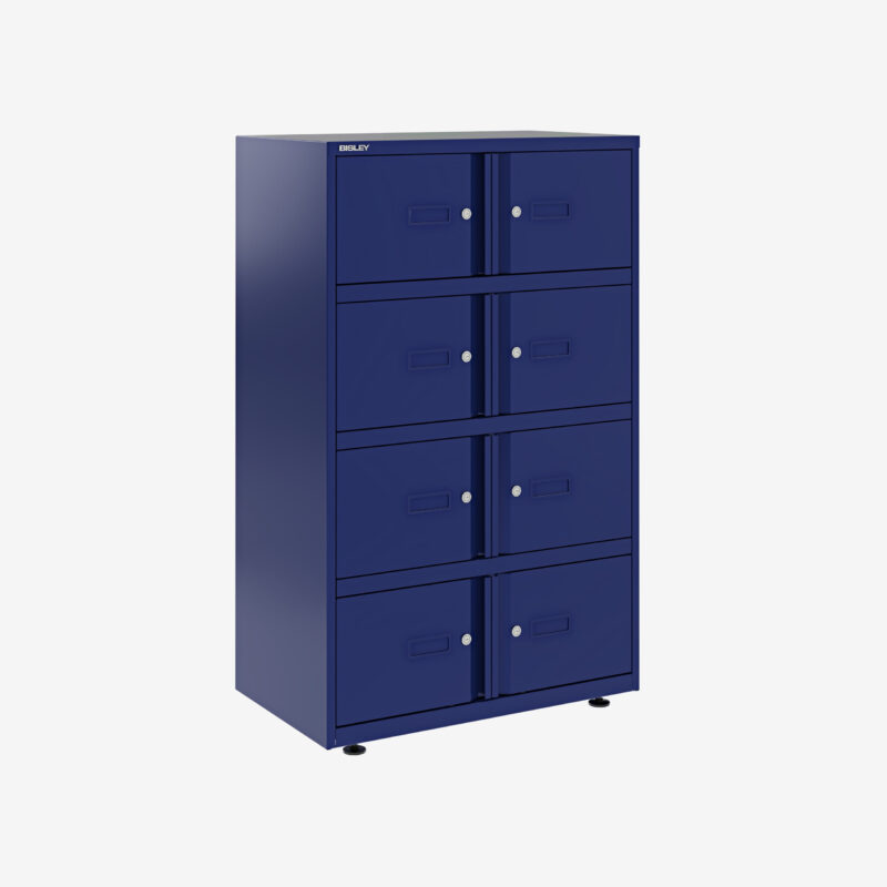 Bisley essentials lodge – 8 door locker bank – 800w x 1300h - image 12