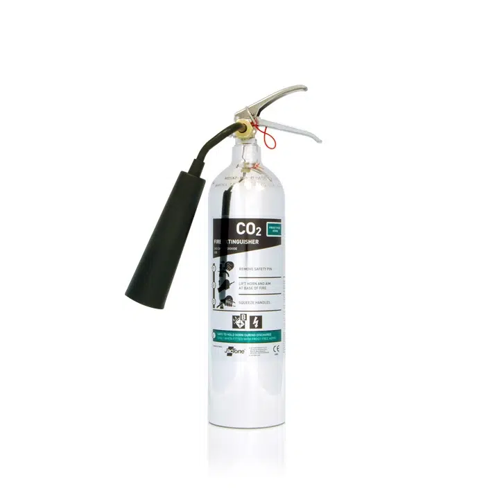 2Kg Co2 Frost Free Horn - Prestige Range Fire Extinguisher 1 2kg co2 frost free horn - prestige range fire extinguisher