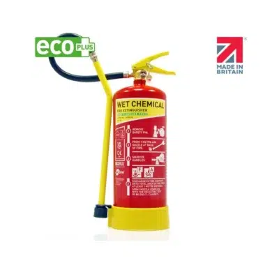6 Litre Eco Plus Wet Chemical - Premium Range Fire Extinguisher - With Lance