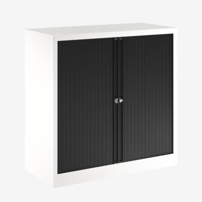 Bisley essentials tambour cupboard – 1000h x 1000w
