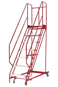 Steptek quality red mobile steps