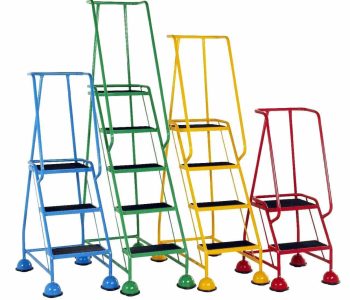 Steptek classic colour range mobile steps