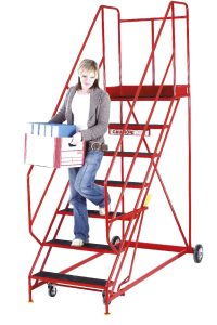 Steptek easy rise with hand lock mobile steps